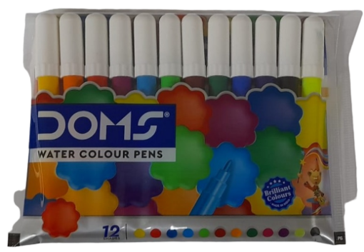 Picture of DOMS WATER COLOUR PENS X 12 3497