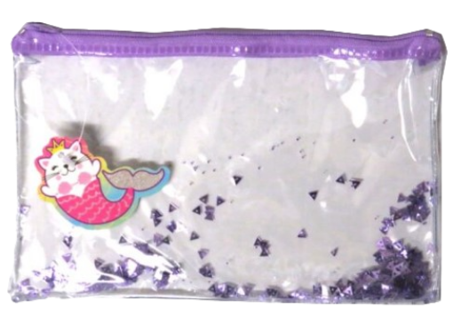 Picture of PENCIL CASE PLASTIC CONFETTI