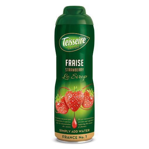 Picture of TEISSEIRE BIDON STRAWBERRY 600ML