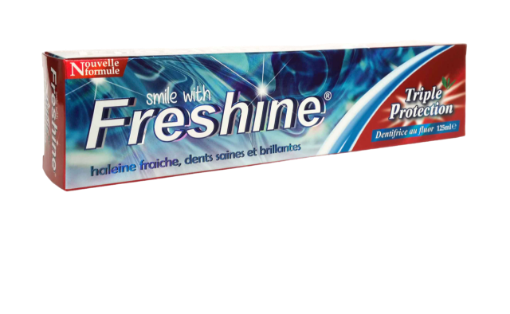 Picture of FRESHINE DENTIFRICE TRIPLE PROTECTION 125ML