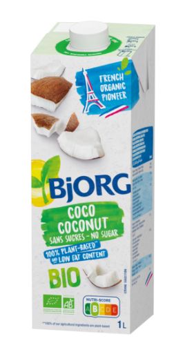 Picture of BJORG BV LAIT DE COCO SANS SUCRE 1L