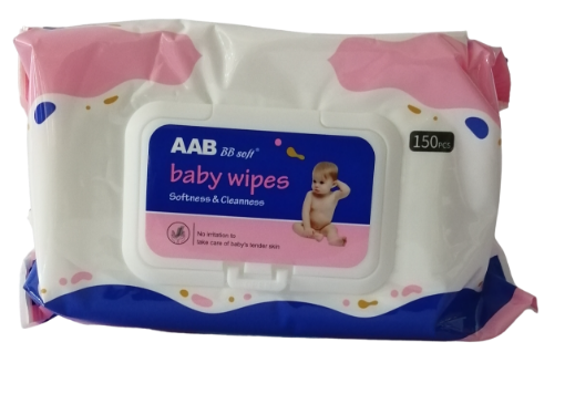 Picture of AAB BABY WIPES X 150