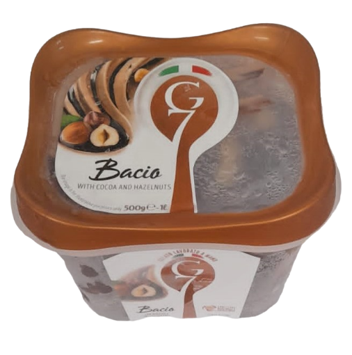 Picture of G7 GELATO ICE CREAM BACIO 1LT