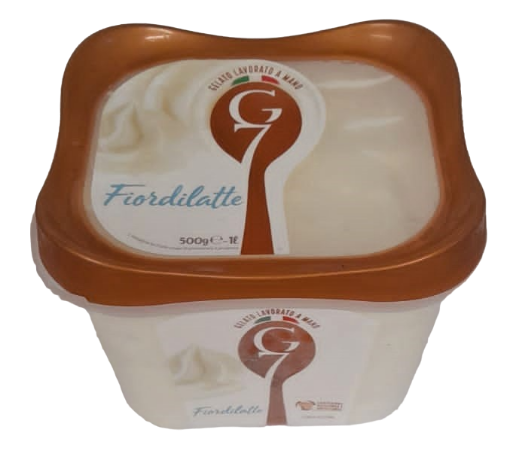 Picture of G7 GELATO ICE CREAM FIORDILATTE 1L