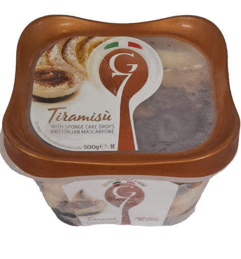 Picture of G7 GELATO TIRAMISU 1L