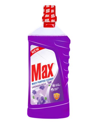 Picture of MAX MULTI PURPOSE CLEANER LAVENDER ANTI BACTERIAL 1LT