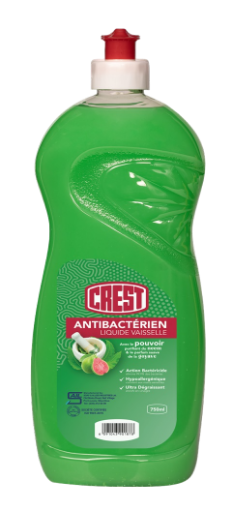 Picture of CREST LIQUIDE VAISSELLE ANTIBACTERIEN NEEM GOYAVE 750ML