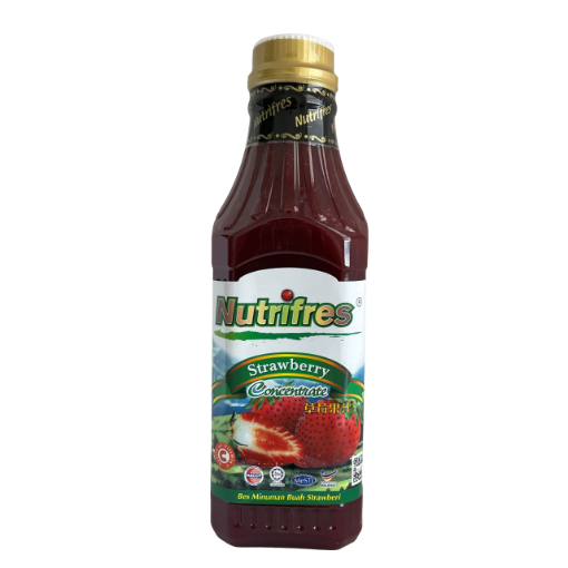 Picture of NUTRIFRES CONCENTRATED FRUIT JUICE STRAWBERRY 1000G