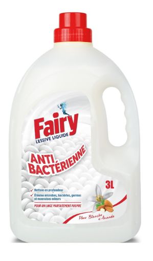 Picture of FAIRY LIQUIDE LESSIVE MACHINE ANTIBACTERIEN BLANCHE 3L