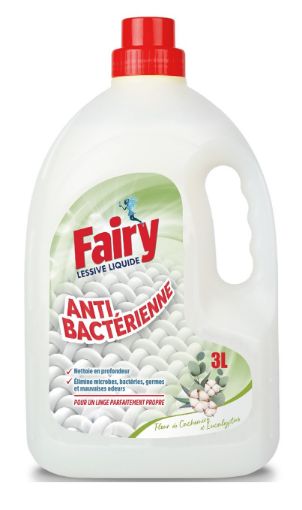 Picture of FAIRY LIQUIDE LESSIVE MACHINE ANTIBACTERIEN CACHEMIRE 3L