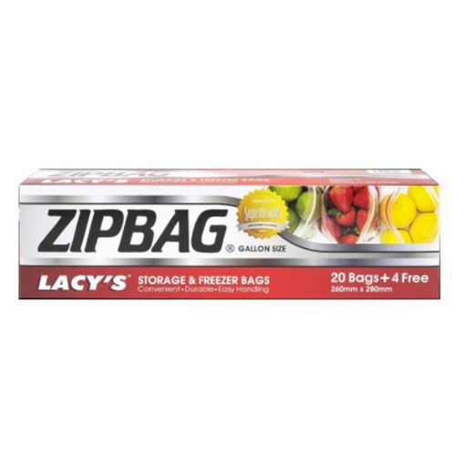 Picture of LACYS GALLON ZIPBAG WITH SLIDER 270X240X80MM