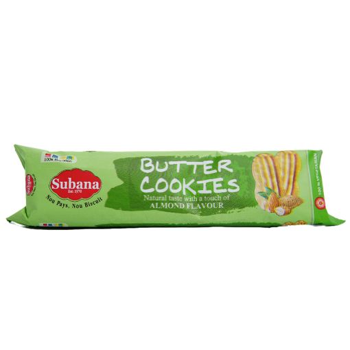 Picture of SUBANA BUTTER COOKIES ALMOND 90G