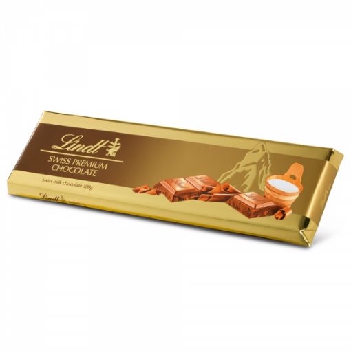 Picture of LINDT MILK GOLD TABLET 300G