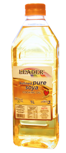 Picture of LEADER SOYA OIL BOTTLE 1LT