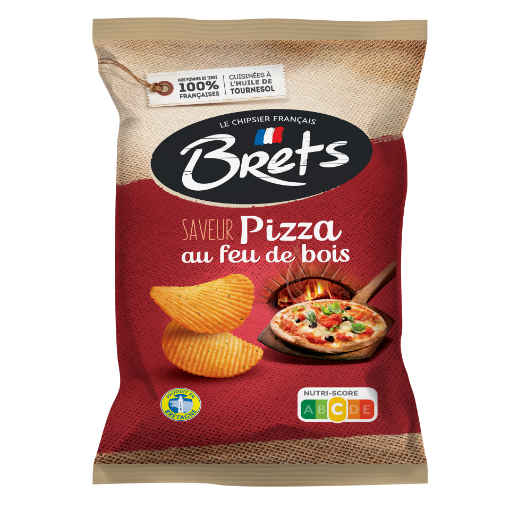 Picture of BRETS CHIPS PIZZA 125G