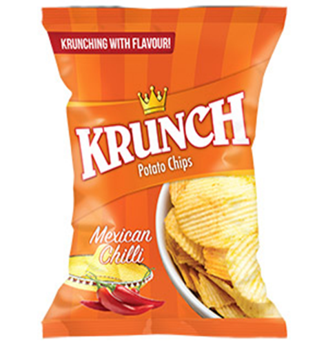 Picture of KRUNCH CHIPS MEXICAN CHILLI 125GMS