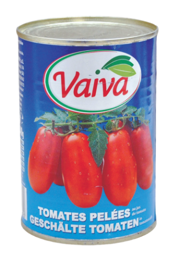 Picture of VAIVA WHOLE PEELED TOMATOES 425G