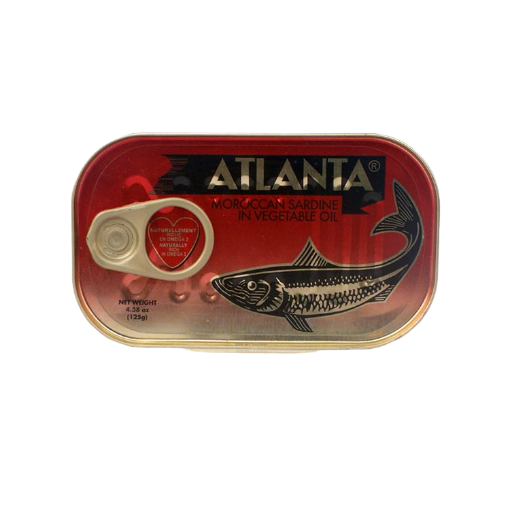 Picture of ATLANTA SARDINE IN VEGETABLEOIL 125G