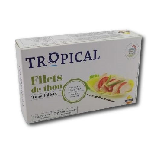 Picture of TROPICAL FILETS THON NATURAL 115G