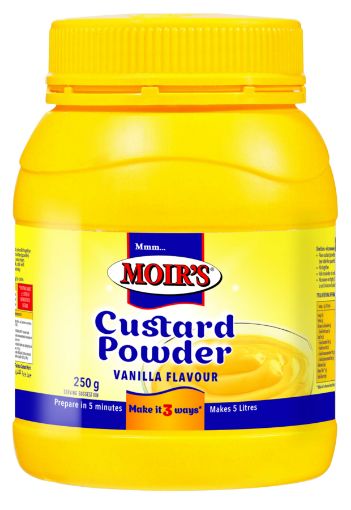 Picture of MOIRS 250G  CUSTARD POWDER