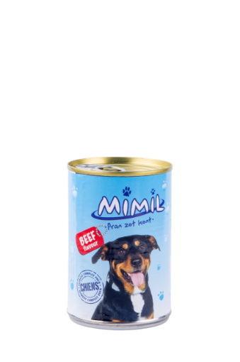 Picture of MIMIL DOG FOOD BEEF 420G