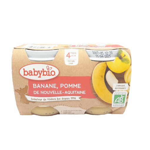 Picture of BABY BIO POMME  BANANE 260G