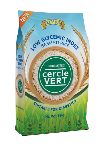 Picture of CERCLE VERT LOW GI BASMATI RICE 1KG