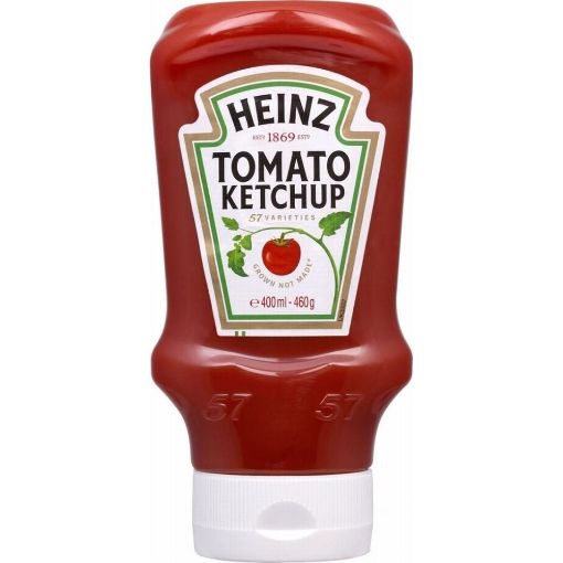 Picture of HEINZ TOP DOWN SQUEEZY TOMATO KETCHUP 460G