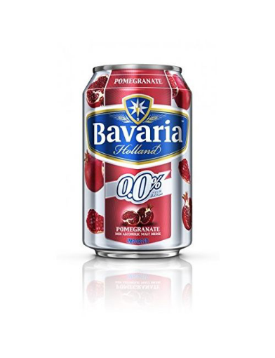 Picture of BAVARIA NON ALCOHOLIC MALT POMEGRANATE CAN 330ML