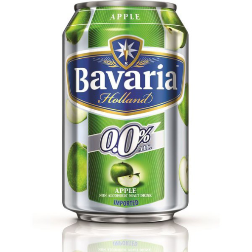 Picture of BAVARIA NON ALCOHOLIC MALT APPLE CAN 330ML