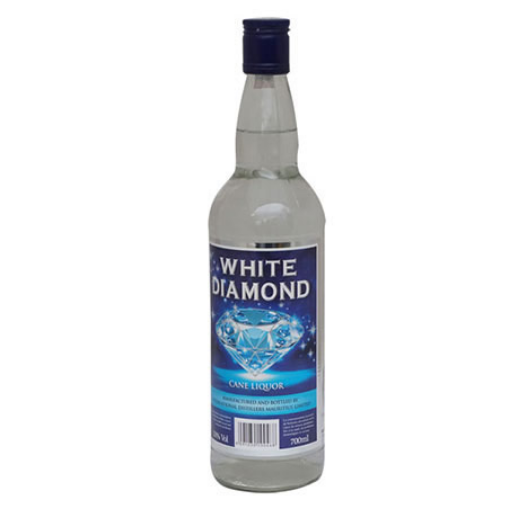 Picture of WHITE DIAMOND CANE LIQUOR 700ML