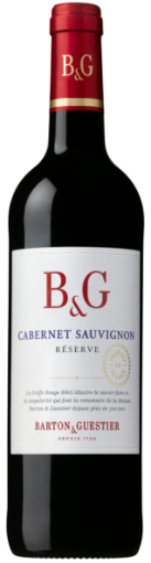 Picture of BARTON & GUESTIER CABERNET SAUVIGNON RESERVE 750ML