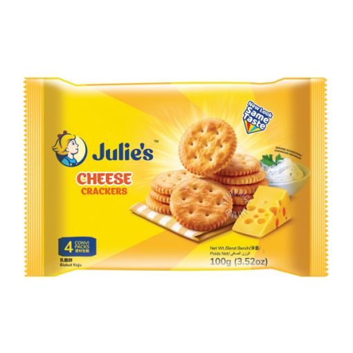 Picture of JULIE S CHEESE CRACKERS 100G