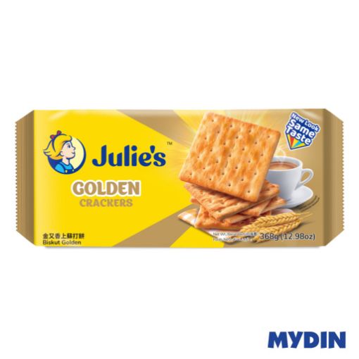 Picture of JULIE S GOLDEN CRACKERS 368G