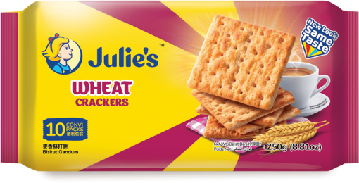 Picture of JULIE S WHEAT CRACKERS 250G