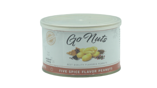 Picture of GO NUTS CAN PEANUTS 125G 5 SPICES