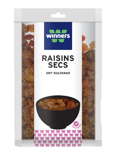 Picture of WINNERS RAISINS SECS 50G