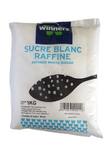 Picture of WINNERS SUCRE BLANC RAFFINE 1KG