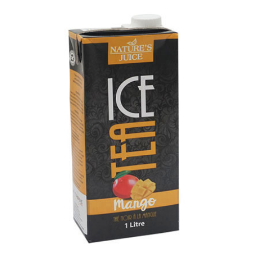 Picture of NATURES JUICE ICE TEA MANGO 1LT