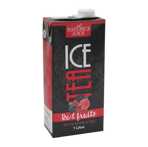 Picture of NATURES JUICE ICE TEA RED FRUIT 1LT