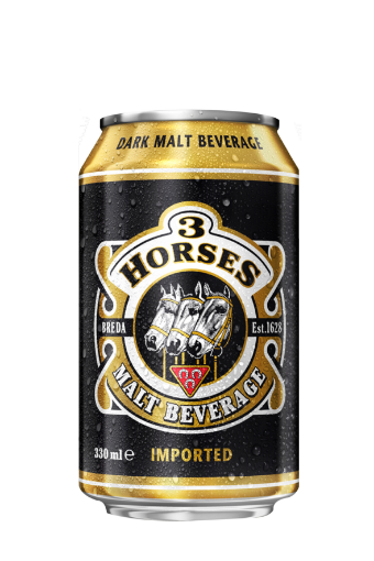 Picture of 3 HORSES DARK CAN 330ML CAN