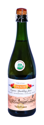 Picture of VAL DE FRANCE ORGANIC SPARKLING JUICE PEACH 750ML