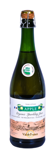 Picture of VAL DE FRANCE ORGANIC SPARKLING JUICE APPLE 750ML