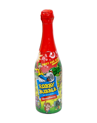 Picture of ROBBY BUBBLE STAWBERRY 75CL