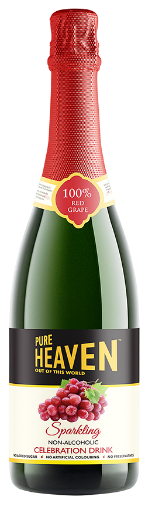 Picture of PURE HEAVEN SPARKLING RED GRAPE 750ML