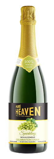 Picture of PURE HEAVEN SPARKLING WHITEGRAPE 750ML