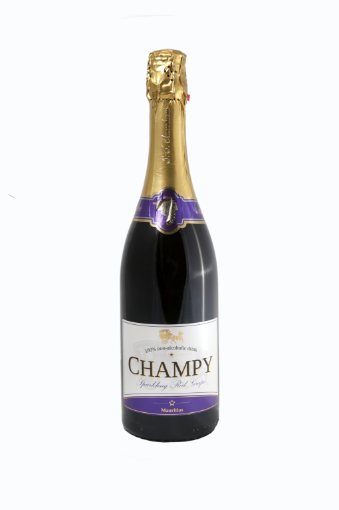 Picture of CHAMPY SPARKLING RED GRAPE 75CL