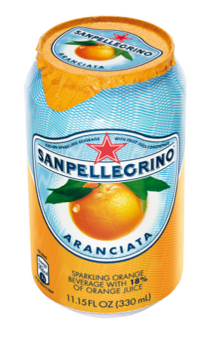 Picture of SAN PELLEGRINO CAN JUICE 33CL ORANGE