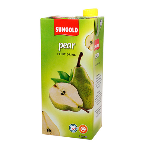 Picture of SUNGOLD FRUIT DRINK BRIK PEAR 1LT