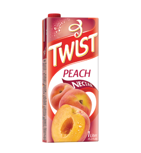 Picture of TWIST NECTAR JUICE PEACH 1LT